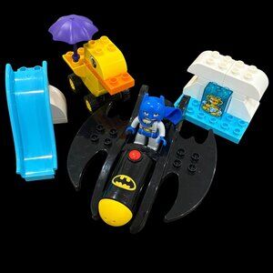 Lego Duplo Batman & Friends 10823 Partial Set  Minifigure Batwing Duck Car Slide